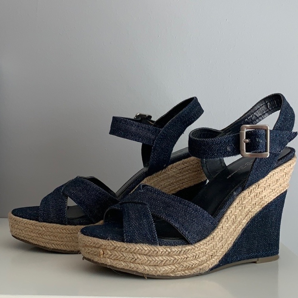 Bcbg wedge sandals